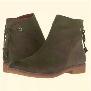 Lucky Brand GWENORE Suede Ankle Booties